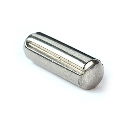 Grooved Pin Full Luzera paraleloan Chamfer-ekin