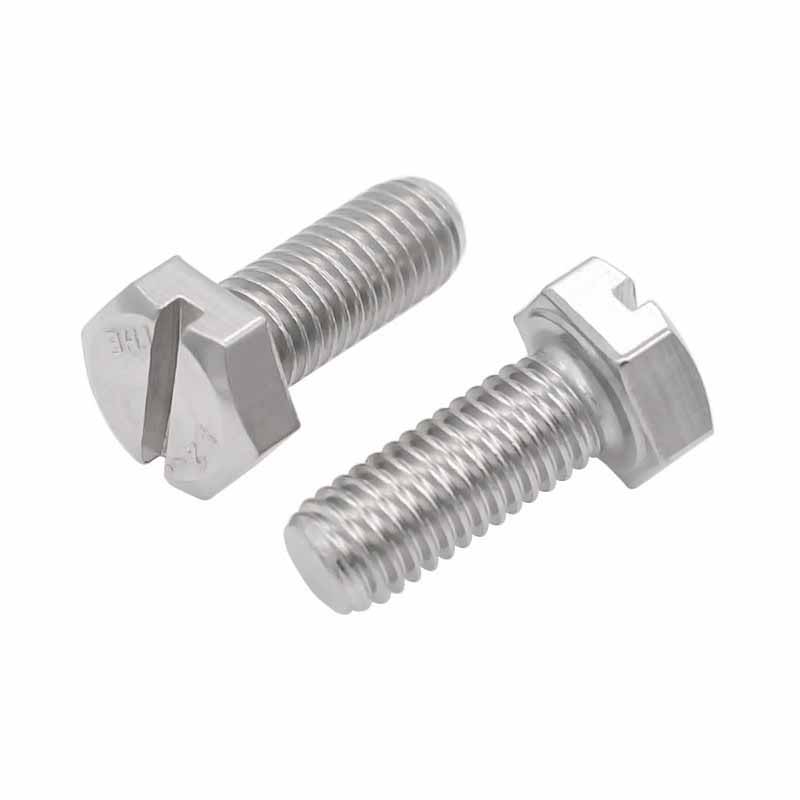 Slotted Slotted Bolts Hexagonalak