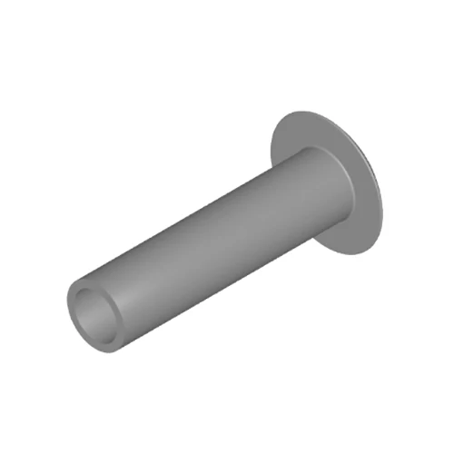 Perretxiko burua erdi tubular errematxak torlojuak burdinazko metala