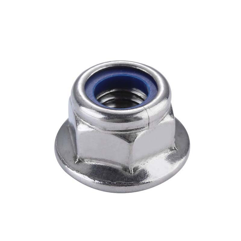 Nylon txertatu hexagono brida blokeo intxaurra