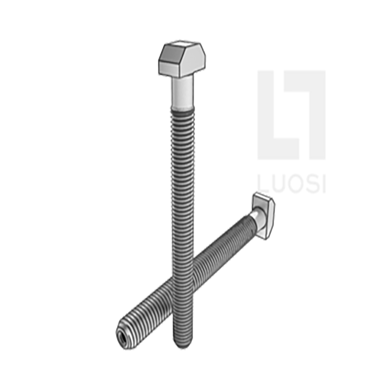 T Burua eta Half Hollow Anchor Bolt
